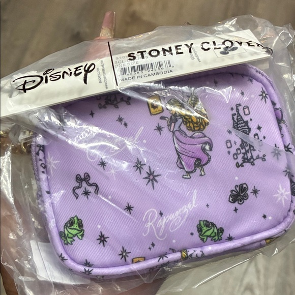 24HR DROP ⬇️ Stoney Clover X Disney princess rapunzel micro pouch